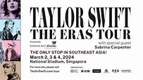 Steven Aguilar Gossip: Taylor Swift Eras Tour Singapore 2024