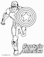 Dibujos de Capitán América para colorear - Páginas para imprimir gratis