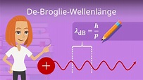 De Broglie Wellenlänge: Formel, Herleitung · [mit Video]