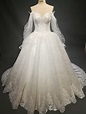 Romantic long sleeve vintage style wedding dresses from Darius Customs