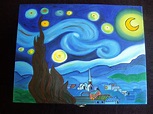 La Noche Estrellada De Van Gogh Para Niños - Actividad del Niño