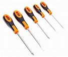 Slotted/Phillips Screwdriver Set with Rubber Grip - 5 Pcs | BAHCO ...
