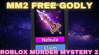 *GIVEAWAY* HOW TO GET FREE GODLY NEBULA IN MM2 NEW UPDATE! | Roblox ...