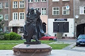 GDANSK, POLAND - JUNE 07, 2014: Sculpture of the Swietopelk II, Duke of ...