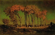 Théodore Rousseau, Under the Birches | Barbizon school, Toledo museum ...