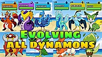 Evolving all dynamons in dynamons world|Dynamons evolution update in ...