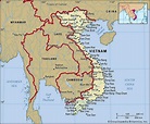 Map of Vietnam and geographical facts, Where Vietnam on the world map ...