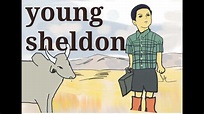 Young sheldon cartoon version (funny cartoon) - YouTube
