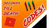 Seconds Till Death all codes and a Hidden Achievement! - YouTube