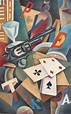 Ivan Puni, 1912-1914, La roulette russe | Art inspiration painting ...