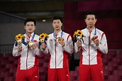 桌球／中國男團衛冕 馬龍榮登5金王史上第4人 | 東京奧運2020