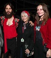 JARED LETO with his mom CONSTANCE and EMMA LUDBROOK | Jared leto, Jaret ...