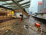 黃大仙多處水浸 有市民稱沒有交通工具上班感無助 - 新浪香港