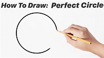 HOW TO: Draw A Perfect Circle (3 Methods) - YouTube