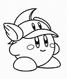 Famous Characters Nintendo Kirby Coloring Pages : Kids Play Color