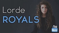 Lorde - Royals Lyrics (HD 1080p) - YouTube