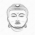 Buddha Face Sketch