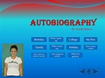 Powerpoint Autobiography Template