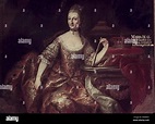 Maria Beatrice d'Este, Princess of Modena, Duchess of Massa by Meytens ...