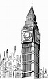 Sketch Doodle Big Ben London Landmark Outline Illustration 2181503 ...
