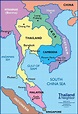 Bangkok location map - Map of bangkok location (Thailand)