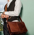 Men's Leather Satchel Bags | semashow.com