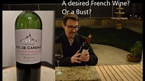 French Red Wine Review: Roc De Candale 2014 - YouTube