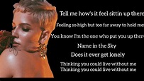 Halsey - without Me | Lyrics - YouTube