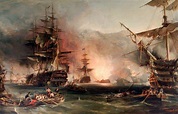 The Bombardment of Algiers, 1816 | Art UK