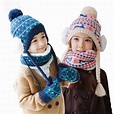 Kocotree New Fashion Children Knit Beanie Hat + Scarf + Glove 3 Pieces ...