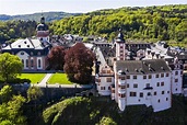 Deutschland, Weilburg, Weilburger Schloss mit barocker Schlossanlage ...
