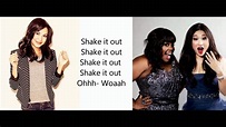Glee - Shake it out Lyrics - YouTube