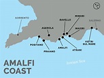 Amalfi Coast Map - Explore The World's Divine Coast