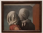 Renè Magritte, The lovers (1929), oil on canvas. : r/Art