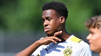 BVB - Jamie Bynoe-Gittens trainiert künftig bei den Profis von Borussia ...