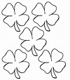 Free Printable Shamrock Coloring Pages For Kids