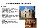 PPT - The Texas Revolution & Annexation PowerPoint Presentation - ID ...