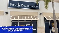 Tour na Loja da Polo Ralph Lauren Outlet com Preços. - YouTube