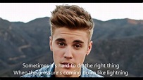 justin bieber i'll show you lyrics - YouTube