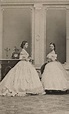 Archduchess Mathilde of Austria-Teschen (left) and sister, Archduchess ...