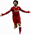 Mohamed Salah Liverpool football render - FootyRenders
