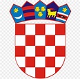 Croácia, Brasão De Armas Da Croácia, Bandeira Da Croácia png ...