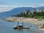 Sunset Beach Park in Vancouver Canada