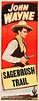 Sagebrush Trail (1933) re-release movie poster