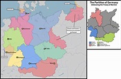 The Partition of Germany - October 1940 : imaginarymaps