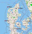 Landkarte Dänemark Zum Drucken