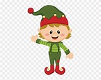 Elfo-navidad - Duendes De Navidad Animados - Free Transparent PNG ...