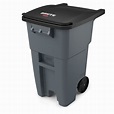 Rubbermaid Commercial Products FG9W2700GRAY BRUTE Roll-Out Garbage ...