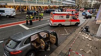 Schwerer Unfall in der Wiesbadener Innenstadt | Polizei