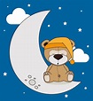 Premium Vector | Good night design